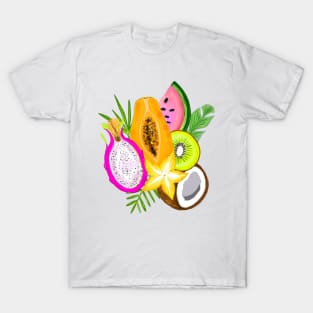 Tropical fruits T-Shirt